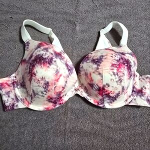 Cacique Tie-Dye Bra Push Up Bra 42C